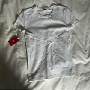 Aritzia Sunday Best little ribbed t shirt